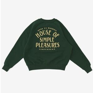 Deus Ex Machina Green Crew Neck Sweatshirt
